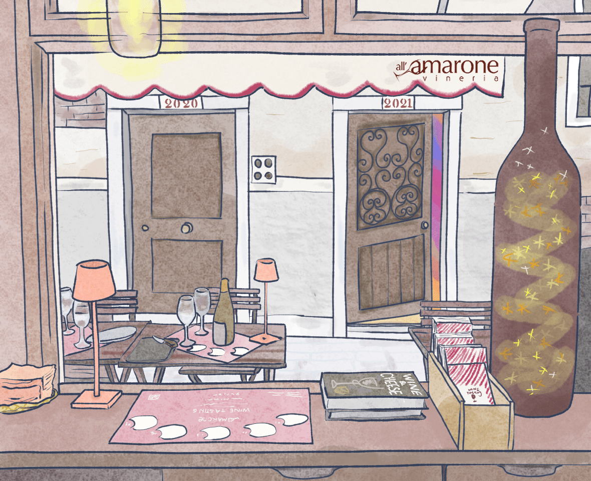 Winter at Vineria all'Amarone Venice